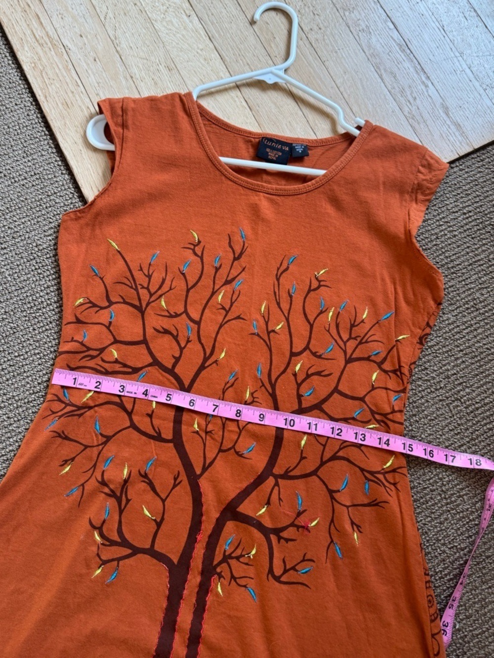 LUNIEVA 100% Organic Tree of Life Dress - Picture 9 of 10